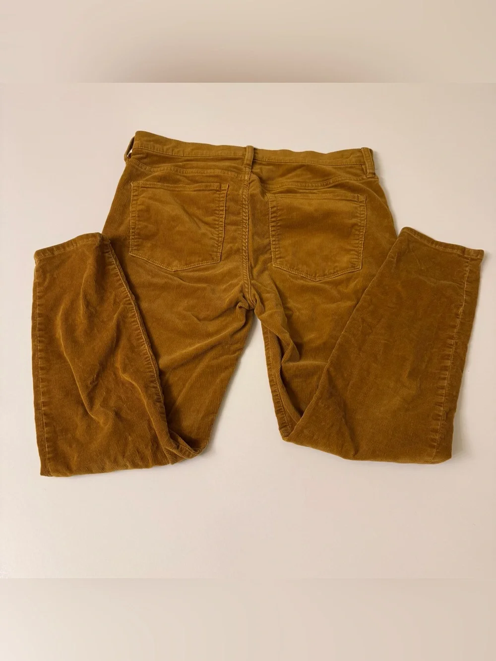 J Crew Skinny Corduroy Mid Rise Pant Womens Brown Ankle Length Size 30
